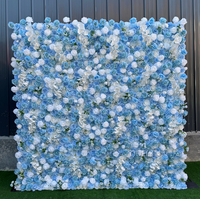Toile murale en tissu 3D à fleurs de rose, décoration murale pour mariage, rouleau de tissu pour fond de scène, fournitures de décoration de mariage, vente chaude