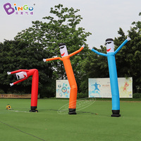 Bingo personnalisé gonflable Skydancer Tube Man Chef Air Dancer Bienvenue gonflable Publicité Air Dancer pour hôtel et restaurants
