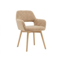 Chaises de salle à manger ergonomiques avec accoudoirs intégrés, structure métallique, siège ajouré design pour mariages, salles de bal et événements d'entreprise