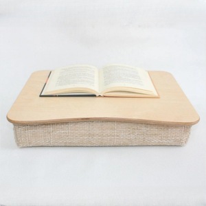 Almohada de escritorio de madera para portátil, 45x33cm, bandeja portátil de madera maciza para portátiles - Product Image 1