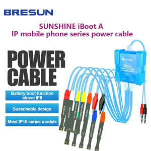 Câble d'alimentation pour téléphone portable SUNSHINE IBoot IP 8-17PM, fonction de démarrage de batterie intelligente anti-brûlure/outil de réparation de téléphone portable - Product Image 1