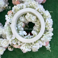 Décorations florales artificielles en soie pour événements, couronnes pour la maison, mariages, décorations de porte de Pâques - Décorations florales durables pour allées