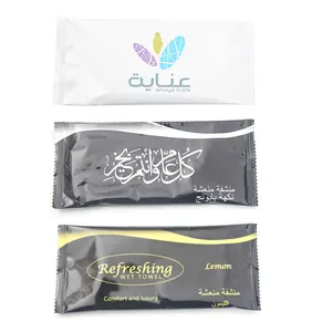 Custom Disposable Refreshing Towels Spa Towels with Logo High Quality Cheap Price Single Wrapped microfiber wet towel