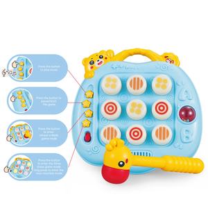 2 en 1 juguete educativo electrónico <span class=keywords><strong>Whack</strong></span> <span class=keywords><strong>a</strong></span> <span class=keywords><strong>mole</strong></span> & Tic-Tac-Toe juego interactivo golpeando juguetes para niños pequeños con luces y música - Product Image 5