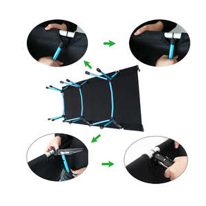 Orang ekstensi tenda pound portabel biru ringan berkemah laut tempat tidur poltiram lebar tahan air kaki berkemah Cots - Product Image 5