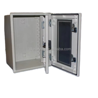 Boîtier TIBOX étanche en fibre de verre et Polyester IP66, avec porte transparente ou grise
