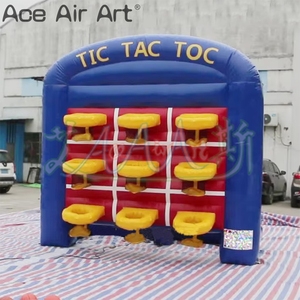 Nueve aros <span class=keywords><strong>de</strong></span> baloncesto Soportes <span class=keywords><strong>de</strong></span> baloncesto inflables Entretenimiento al aire libre Juegos <span class=keywords><strong>de</strong></span> tiro <span class=keywords><strong>de</strong></span> baloncesto inflables para <span class=keywords><strong>alquiler</strong></span> y fiesta - Product Image 2