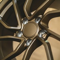 Rines Ligeros de Aleación Forjada en Bronce Satinado de 18, 19 y 20 Pulgadas, 5x112, 5x114.3, 5x120 para Autos de Pasajeros, Compatibles con Tesla Model 3 Y