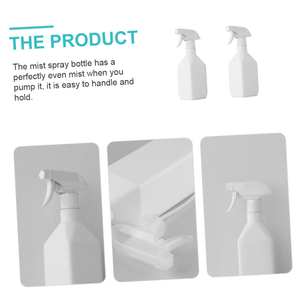 Chemical Resistant 500ml <b>Empty</b> HDPE Medical Liquid <b>Spray</b> <b>Bottle</b> with Reinforced Trigger Sprayer with Adjustable <b>Spray</b> Range - Product Image 2