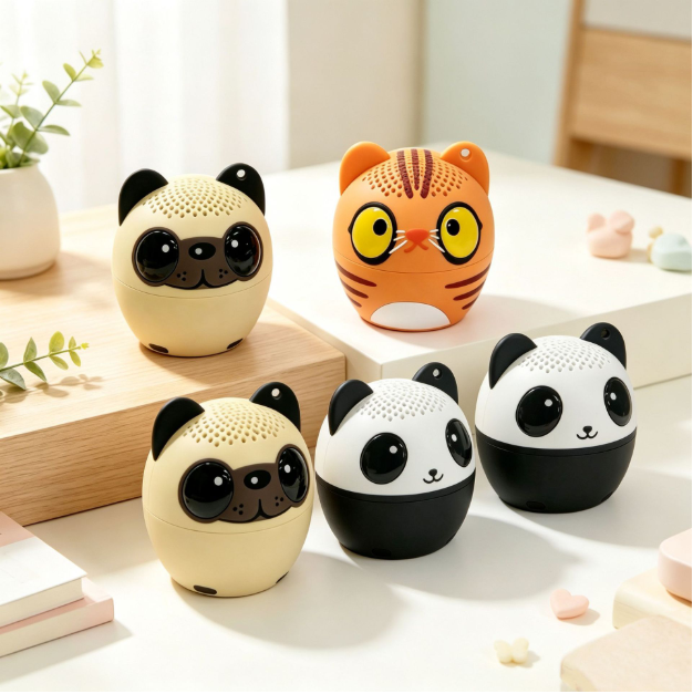 Cartoon Mini Wireless for Bluetooth Speaker-Portable Pocket Speaker Sales Promotion for Home Party Outdoor Phone