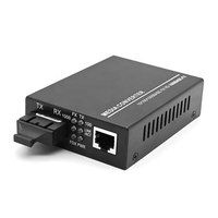 Gigabit Optique Double Fibre 1 Port RJ45 SC Optique 1000Mbps Monomode 1310nm 40KM Optique Double Fibre Convertisseur de Média