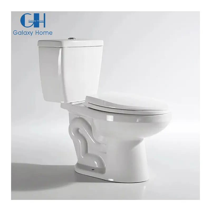 Ware keramik Siphonic 2 dua bagian Cupc Toilet s-trap kamar mandi Wc Toilet mangkuk lemari air Toilet