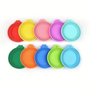 Custom Logo Print Pet Can Lid with Spoon - Product Image 4