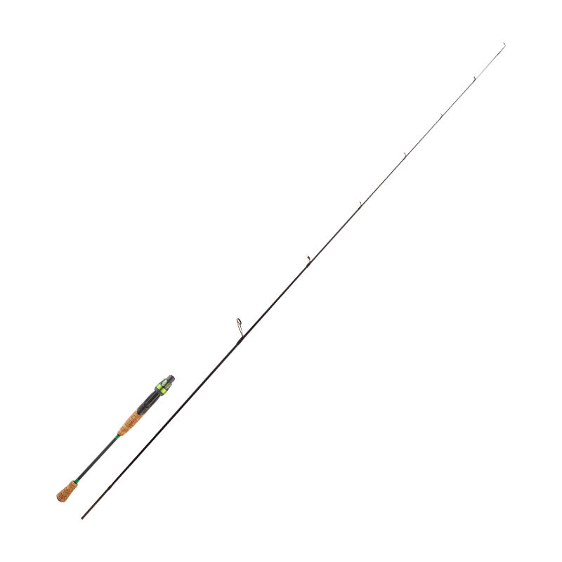 1.8m Carbon Super Lightweight Soft Spinning Lure Fishing Rod with Wood ...