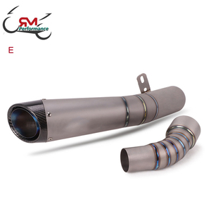 Silenciador de Escape de aleación de titanio para motocicleta, tubo de enlace medio, catalizador, ZX-6R, <span class=keywords><strong>ZX6R</strong></span>, ZX636, ZX10R, ZX-10R - Product Image 6