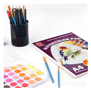 Cuadernos <span class=keywords><strong>de</strong></span> Acuarela Profesionales Tamaño A5 300g Páginas Interiores Personalizadas en Papel <span class=keywords><strong>de</strong></span> Acuarela <span class=keywords><strong>para</strong></span> Dibujo y Bosquejo Artístico - Product Image 2