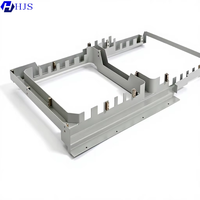 Pièces en tôle de précision personnalisées de la marque HJS, estampage, pliage, découpe au laser, usinage CNC, fabrication en acier galvanisé, laiton