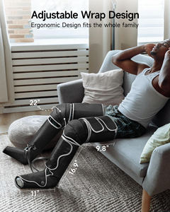 Air prusser <span class=keywords><strong>booster</strong></span> <span class=keywords><strong>compression</strong></span> jambe et pied mollet massage jambes dispositif de circulation pour les jambes avec <span class=keywords><strong>compression</strong></span> d'air pour la circulation - Product Image 3