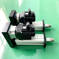 Mini-cylindre pneumatique, moteur servo, actionneur électrique, vanne linéaire sous plancher, IP65, 12v 24v, électrique, haute vitesse
