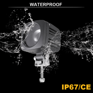 27W 10-110v <b>Lights</b> Blue or <b>Red</b> or Green <b>Led</b> Work Flashing Spot <b>Lights</b> XRL-1082D <b>Red</b> Zone <b>Light</b> XRL-1082D - Product Image 4