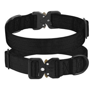 <span class=keywords><strong>Collar</strong></span> táctico de nailon de doble capa para perros, duradero a prueba de explosiones para hebilla <span class=keywords><strong>Cobra</strong></span> con cinta para mascotas medianas y grandes - Product Image 6