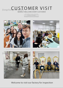 นโปเลียนเหล็กสีขาวเก้าอี้โรงแรมสำหรับงานแต่งงาน - Product Image 6