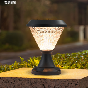Lampada <span class=keywords><strong>solare</strong></span> giardino giardino RGB lampada da parete LED pilastro giardino faro impermeabile con telecomando - Product Image 3