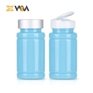 Factory Direct PET Capsule Bottle 100-250ml Blue Glossy Finish for Nutraceutical &amp; Vitamin Storage - Product Image 2