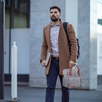Sac isotherme double compartiment pour le déjeuner, pour femmes et hommes - Sac fourre-tout isotherme souple, étanche et grande capacité