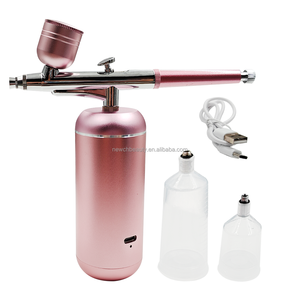 Độ Chính Xác Cao <span class=keywords><strong>Nano</strong></span> Súng Phun Airbrush Kit Hình Xăm Súng Với Máy Nén Sơn Hình Xăm Trang Điểm Cắt Tóc Móng Tay Nghệ Thuật Bánh Trang Trí - Product Image 2