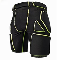 Short de football américain YOUNGSON pour homme, avec ceinture ajustable, 5 coussinets de compression, moulé en 3D et respirant