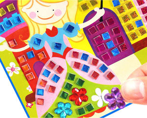 Đồ Chơi Giáo Dục Trẻ Em Thủ Công 3D Crystal Foam EVA Khảm Sticker Handmade Art Đồ Chơi Trẻ Em - Product Image 2