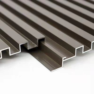 Nhôm Curtain Wall Hạt Gỗ Great Wall Board Nhiều Tấm Ốp Trần Cho Trang Trí Ngoài Trời Và Trong Nhà - Product Image 1