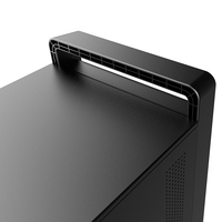 Gabinete de PC SOEYI OEM/ODM de Torre Media para CPU de Escritorio con Puertos de Audio, Compatible con Placa Base Micro ATX, Caja de Ordenador para Gamers