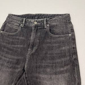 Alta calidad Mud Dye Distressed Selvedge <span class=keywords><strong>Jeans</strong></span> lavados para hombres Estilo casual Straight Fit Hombres Ripped <span class=keywords><strong>Jeans</strong></span> - Product Image 2