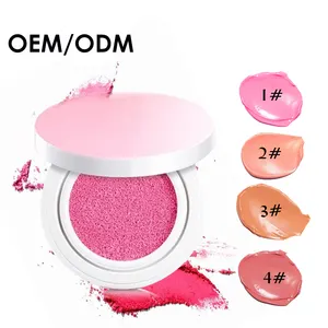 Beauty Brighten Moisture Comfortable Air Cushion Blush Blusher Korea Liquid Customized Makeup Base Cake Waterproof 12g 3-7days