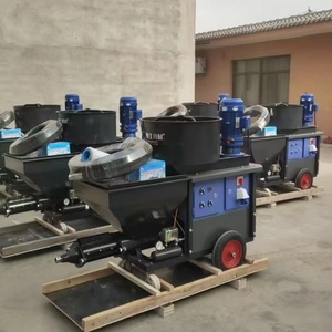 Machine à projeter du mortier <span class=keywords><strong>de</strong></span> béton pour le plâtrage et le revêtement des murs <span class=keywords><strong>de</strong></span> bâtiments - Product Image 4