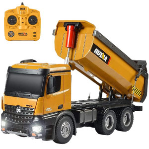 Yeshuina — camion à benne à basculer avec Radio, télécommandé à 10 canaux, camion de chantier, échelle <span class=keywords><strong>1573</strong></span>, 1:14, 2.4g - Product Image 1