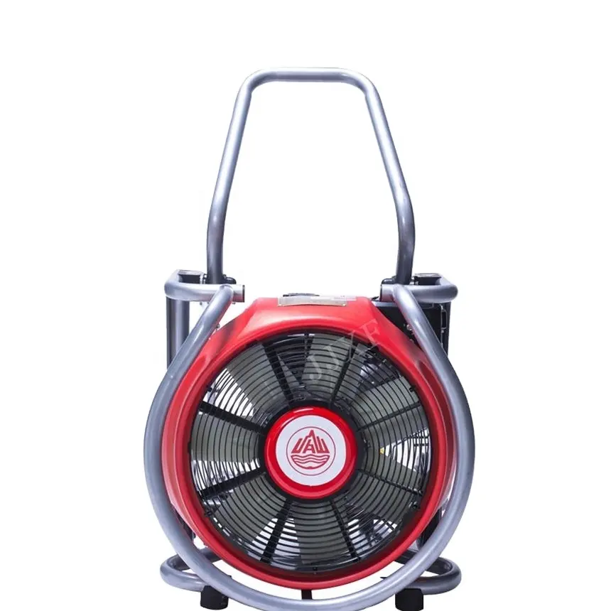 Ventilador de escape de humo portátil, ventilación de aire contra incendios