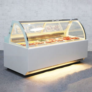 <span class=keywords><strong>Vitrine</strong></span> <span class=keywords><strong>réfrigérée</strong></span> professionnelle pour restauration, boulangerie, hôtel, <span class=keywords><strong>buffet</strong></span>, charcuterie, avec entrée arrière, stockage frigorifique - Product Image 3