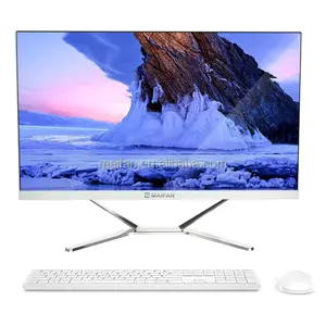 原始设备制造商品牌廉价核心AIO Allinone PC I3 I5 I7办公商务游戏电脑触摸屏准系统一体机