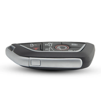 Coque de clé intelligente FCC YG0G20TB1 à 6/7 boutons pour Chevrolet Corvette C8 2020-2021, PN 13538851 13538852