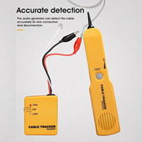Portable RJ11 réseau testeur de câble téléphonique traqueur de fil diagnostiquer le détecteur de ligne de tonalité outils de mise en réseau