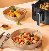 Papier sulfurisé de qualité alimentaire résistant aux hautes températures pour friteuse à air et four