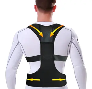 Men Posture Corrector Shoulder Support Brace Relieve Lower Back Pain Support Belt Posture Corrector Band For Men And Women