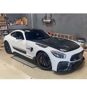 Évent de garde-boue avant en Fiber de carbone de remplacement de Style PRO pour <span class=keywords><strong>Mercedes</strong></span>-Benz <span class=keywords><strong>AMG</strong></span> <span class=keywords><strong>GT</strong></span> Fender 2019 + - Product Image 2