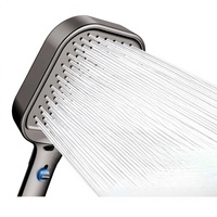 Ensemble de douche domestique moderne et simple avec pommeau de douche pressurisé, jets de massage et bulles, robinet de bain pour salle de bain