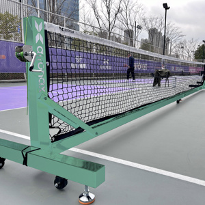 Pipe Pipe Pickleball Net 22 FT規制サイズヘビーデューティーポスト付きポータブルトレーニング屋内屋外コート用 - Product Image 1