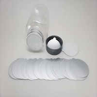 Plastic flesinzetstuk, voedselveilige inductie verzegeling liner, aluminiumfolie afdichtingsring met treklipje