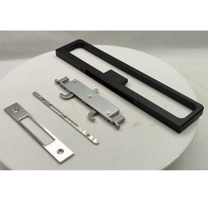Serrure de porte coulissante en aluminium, design élégant et simple, nouvelle conception 2021, serrure étroite pour l'Inde, la Thaïlande et l'Indonésie - Product Image 3